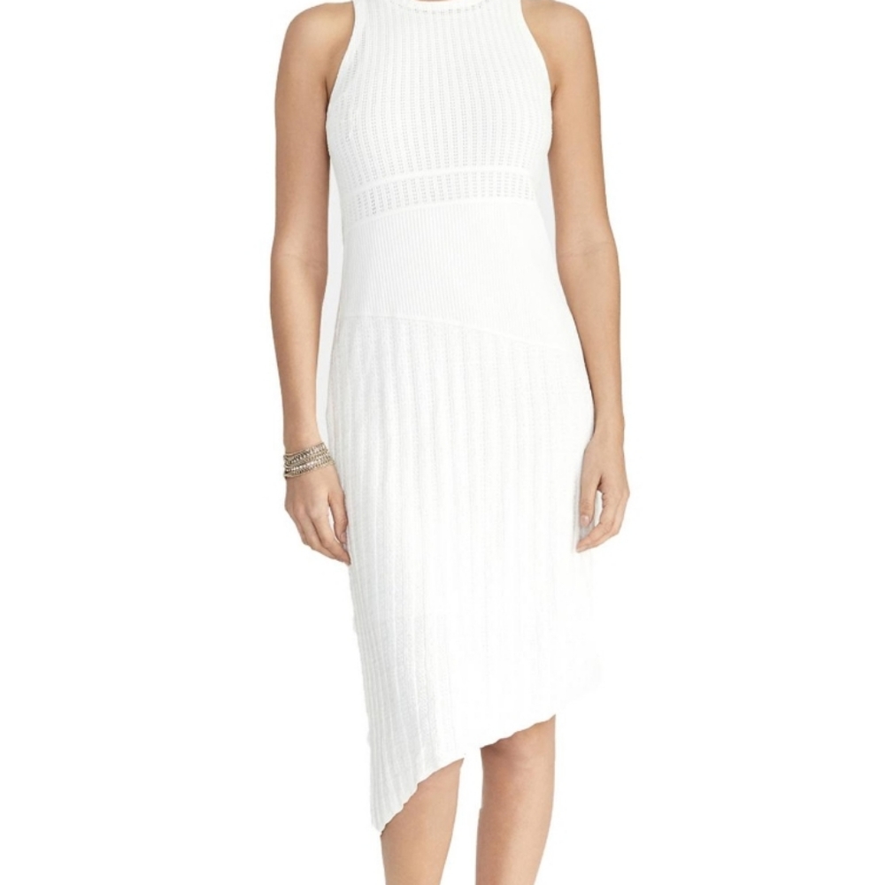 Rachel Roy Sleeveless Ribbed knit dress